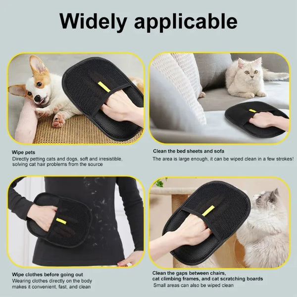 Easy Pet Grooming Gloves