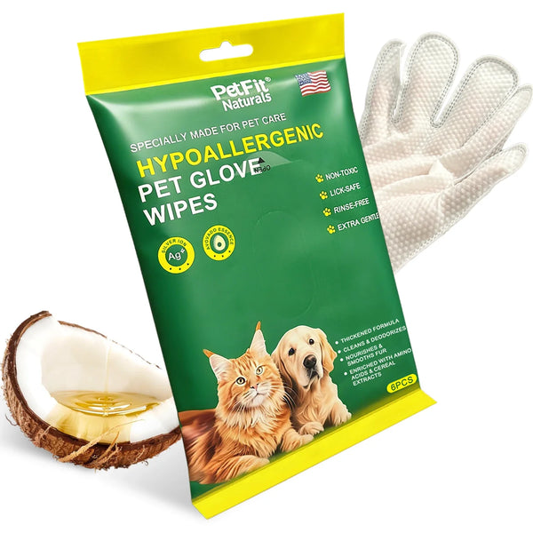 Pet Cleaning Gloves for Easy Care