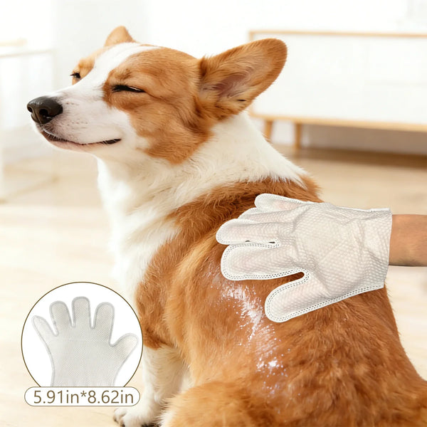 Pet Cleaning Gloves for Easy Care