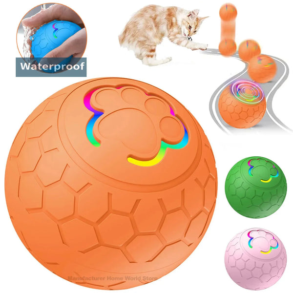 Interactive Pet Bounce Ball